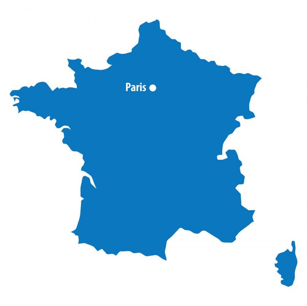 карта столицы Франции